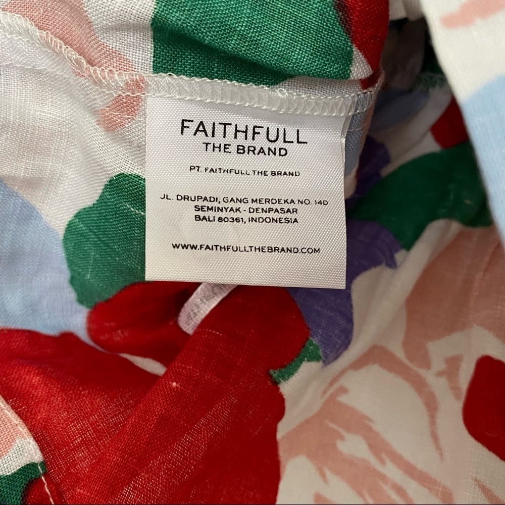 Faithfull The Brand Lilla Top Anita Floral Print - Picture 6 of 9